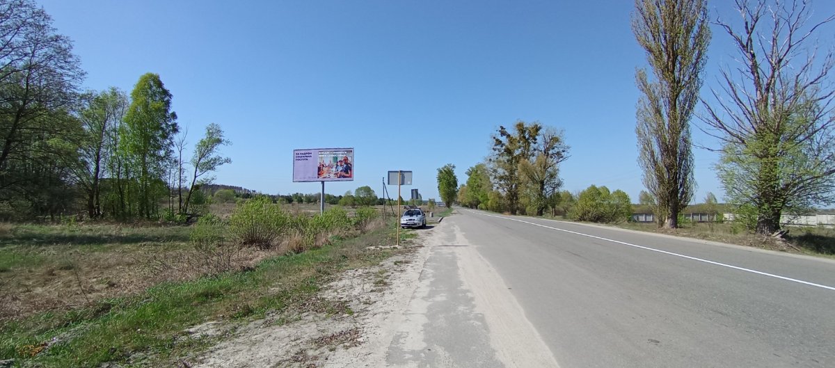 Білборд №268883 в місті Іванків (Київська область), розміщення зовнішнішньої реклами, IDMedia-оренда найнижчі ціни!