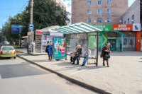 Зупинка №268953 в місті Харків (Харківська область), розміщення зовнішнішньої реклами, IDMedia-оренда найнижчі ціни!