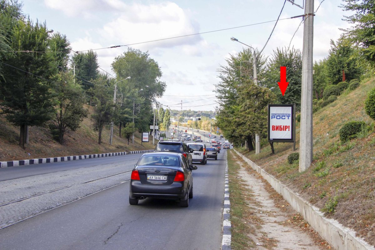 Сітілайт №268964 в місті Харків (Харківська область), розміщення зовнішнішньої реклами, IDMedia-оренда найнижчі ціни!