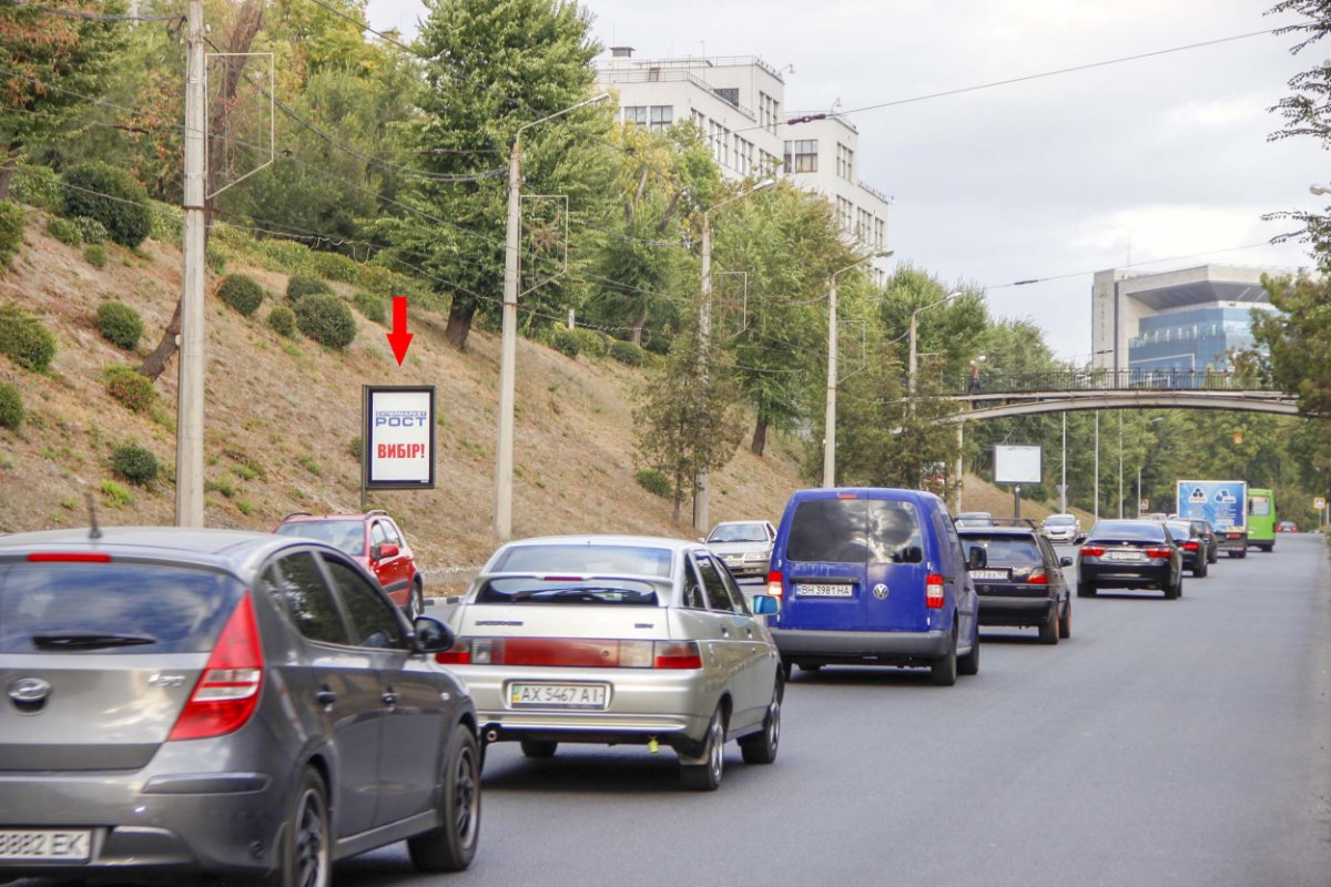 Сітілайт №268969 в місті Харків (Харківська область), розміщення зовнішнішньої реклами, IDMedia-оренда найнижчі ціни!