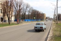 Зупинка у місті Харків #268994 за адресою Георгія Тарасенка (Плеханівська), 77 (зупинка Добровольців (Молодої Гвардії)), в центр Зупинка №268994 в місті Харків (Харківська область), розміщення зовнішнішньої реклами, IDMedia-оренда найнижчі ціни!