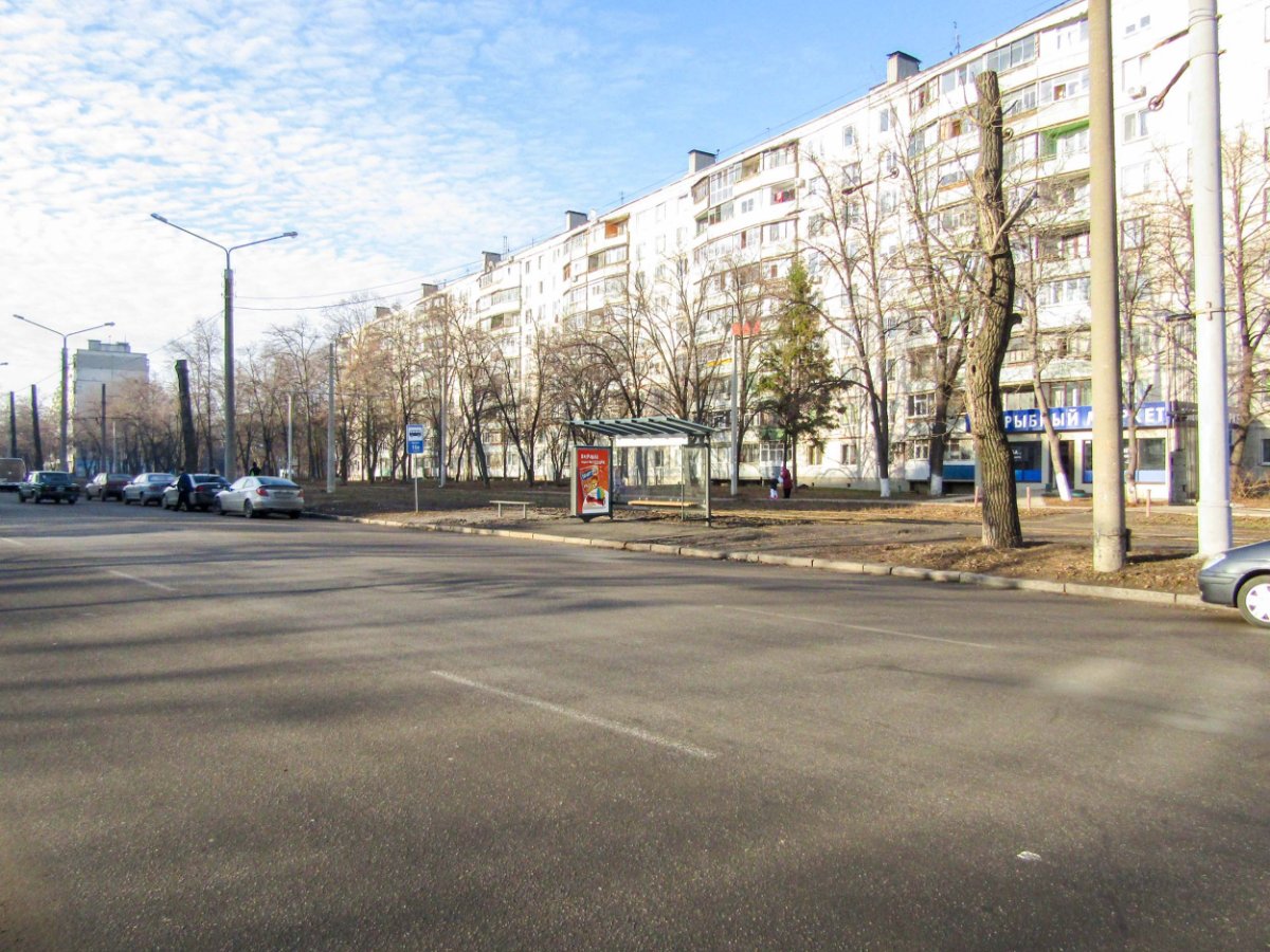 `Остановка №269022 в городе Харьков (Харьковская область), размещение наружной рекламы, IDMedia-аренда по самым низким ценам!`