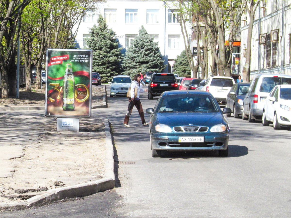 Сітілайт формат 1,2х1,8 №269038 в городе Харків (Харківська область) Сітілайт №269038 в місті Харків (Харківська область), розміщення зовнішнішньої реклами, IDMedia-оренда найнижчі ціни!