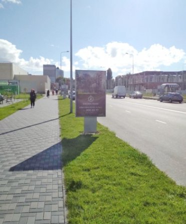 `Ситилайт №269301 в городе Бровары (Киевская область), размещение наружной рекламы, IDMedia-аренда по самым низким ценам!`