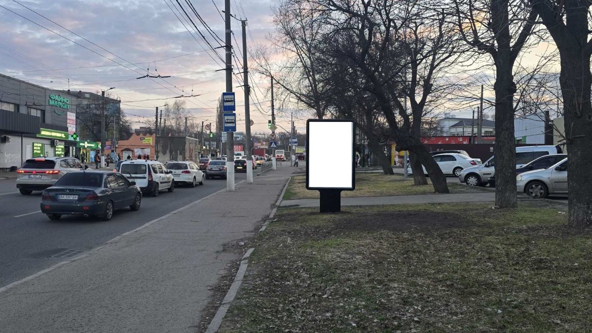 `Ситилайт №269361 в городе Кропивницкий (Кировоградская область), размещение наружной рекламы, IDMedia-аренда по самым низким ценам!`