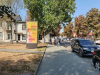 Сітілайт у місті Могилів-Подільський #269438 за адресою ул. Ставиская, 33 (м-н «Грош») Сітілайт №269438 в місті Могилів-Подільський (Вінницька область), розміщення зовнішнішньої реклами, IDMedia-оренда найнижчі ціни!