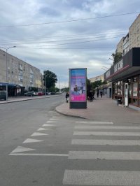 Сітілайт у місті Могилів-Подільський #269441 за адресою ул. Ставиская, 46 (Ощадбанк, автобазар) Сітілайт №269441 в місті Могилів-Подільський (Вінницька область), розміщення зовнішнішньої реклами, IDMedia-оренда найнижчі ціни!