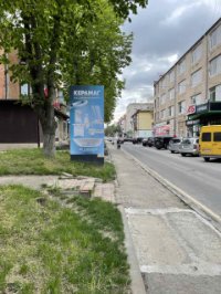 Сітілайт у місті Могилів-Подільський #269449 за адресою ул.Гоголя 5 (напротив АТБ) ночное осв. Сітілайт №269449 в місті Могилів-Подільський (Вінницька область), розміщення зовнішнішньої реклами, IDMedia-оренда найнижчі ціни!
