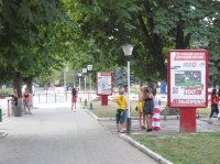 Сітілайт у місті Могилів-Подільський #269453 за адресою СИТИЛАЙТЫ м. Могилів-Подільський Сітілайт №269453 в місті Могилів-Подільський (Вінницька область), розміщення зовнішнішньої реклами, IDMedia-оренда найнижчі ціни!
