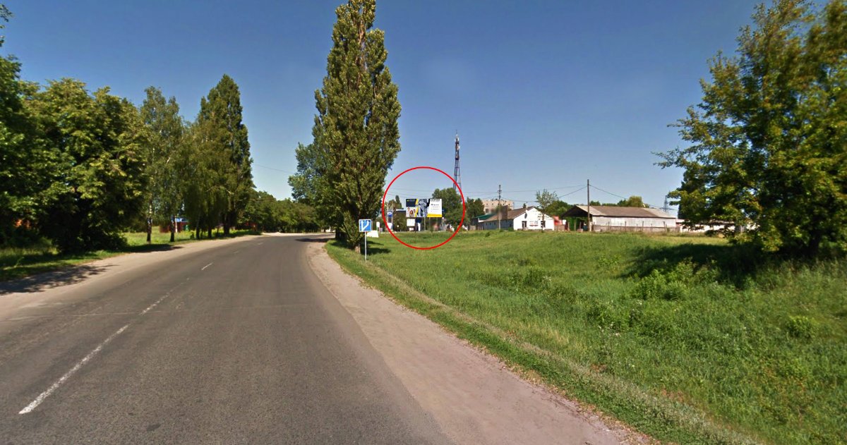 `Билборд №269507 в городе Лохвица (Полтавская область), размещение наружной рекламы, IDMedia-аренда по самым низким ценам!`