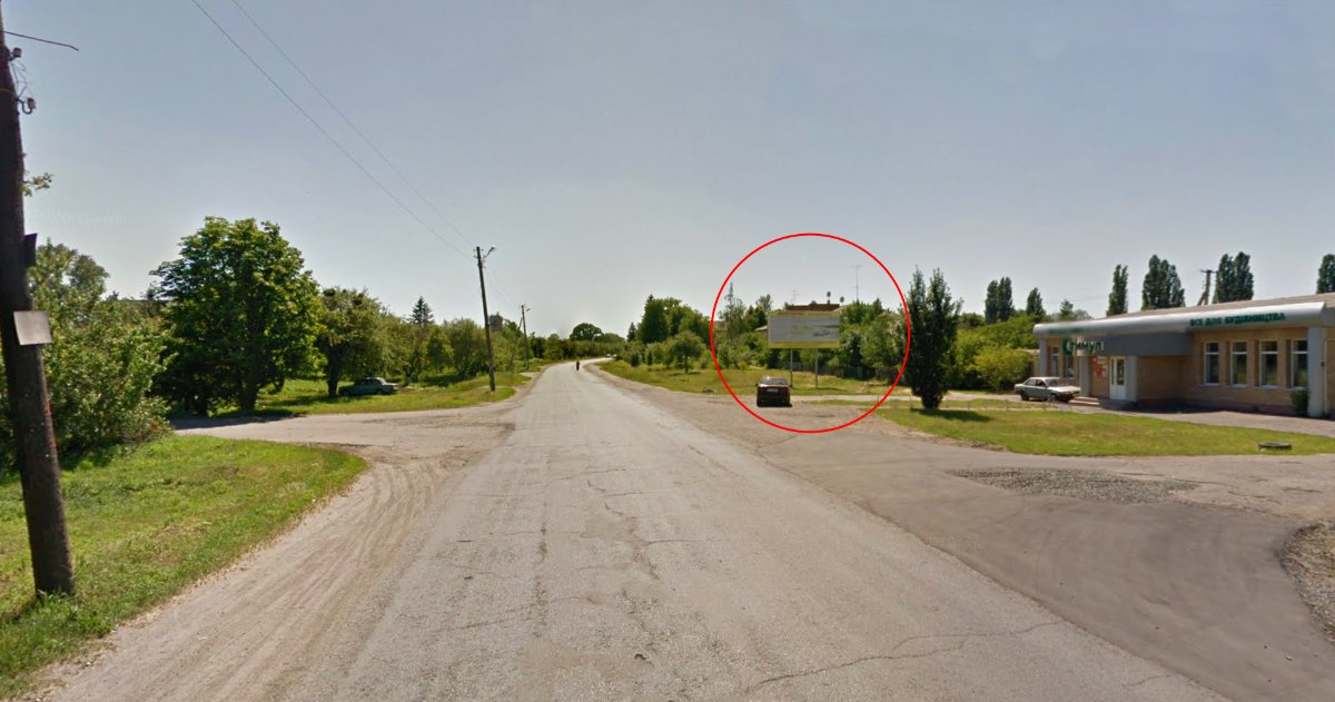 `Билборд №269509 в городе Лохвица (Полтавская область), размещение наружной рекламы, IDMedia-аренда по самым низким ценам!`