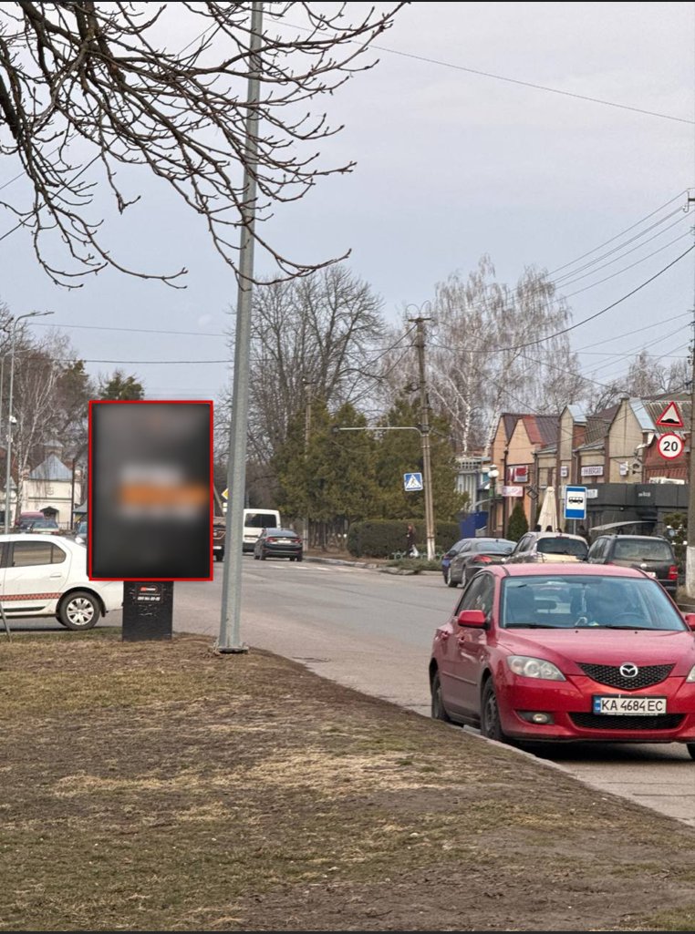 Сітілайт формат 1.2х1.8 №269520 в городе Пирятин (Полтавська область) Сітілайт №269520 в місті Пирятин (Полтавська область), розміщення зовнішнішньої реклами, IDMedia-оренда найнижчі ціни!