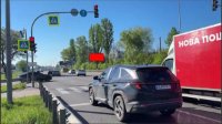 Екран у місті Київ #269536 за адресою Кільцева дорога (перед зупинкою с. Жуляни-2 (в напрямку ст.м. Теремки) Екран №269536 в місті Київ (Київська область), розміщення зовнішнішньої реклами, IDMedia-оренда найнижчі ціни!