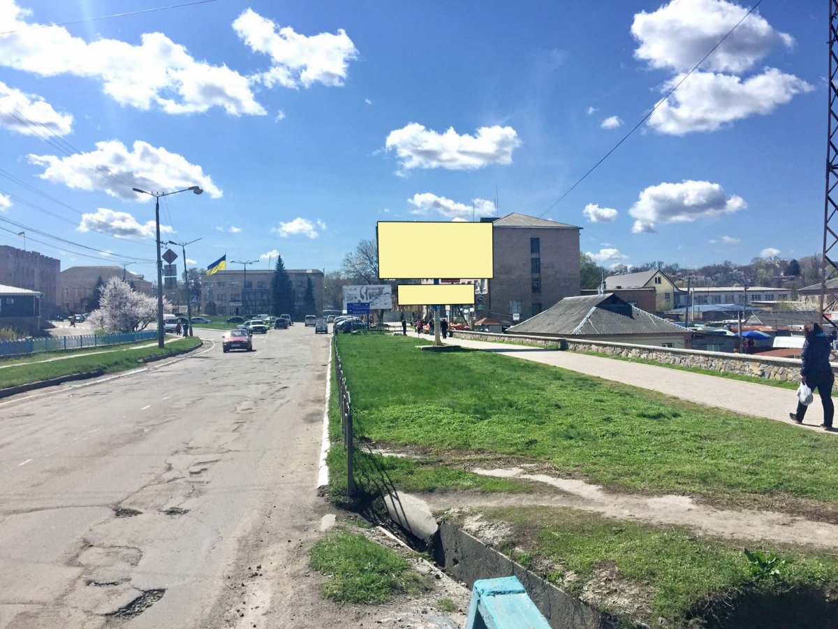 Білборд формат 3х6 №269546 в городе Тальне (Черкаська область) Білборд №269546 в місті Тальне (Черкаська область), розміщення зовнішнішньої реклами, IDMedia-оренда найнижчі ціни!