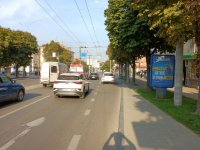 Сітілайт у місті Чернівці #269561 за адресою проспект Незалежності, 91, вхід в магазин Світанок Сітілайт №269561 в місті Чернівці (Чернівецька область), розміщення зовнішнішньої реклами, IDMedia-оренда найнижчі ціни!