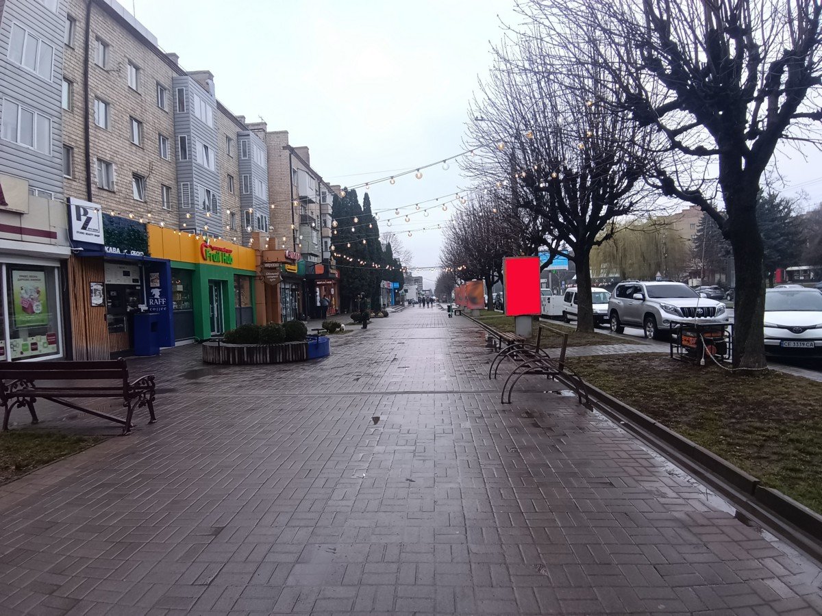 Сітілайт №269597 в місті Чернівці (Чернівецька область), розміщення зовнішнішньої реклами, IDMedia-оренда найнижчі ціни!
