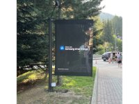 Экран в городе Буковель #269629 по адресу Буковель, продовження пішохідної дороги до центру вздовж ресторану "Сало" (3) (пакетний продаж Сіті Пакет Апарт) `Экран №269629 в городе Буковель (Ивано-Франковская область), размещение наружной рекламы, IDMedia-аренда по самым низким ценам!`