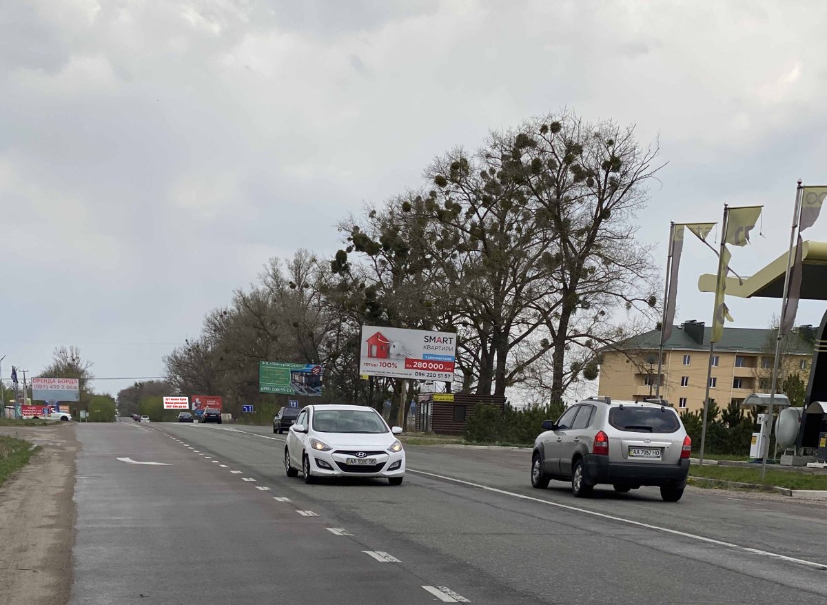 Білборд №269789 в місті Святопетрівське (Київська область), розміщення зовнішнішньої реклами, IDMedia-оренда найнижчі ціни!