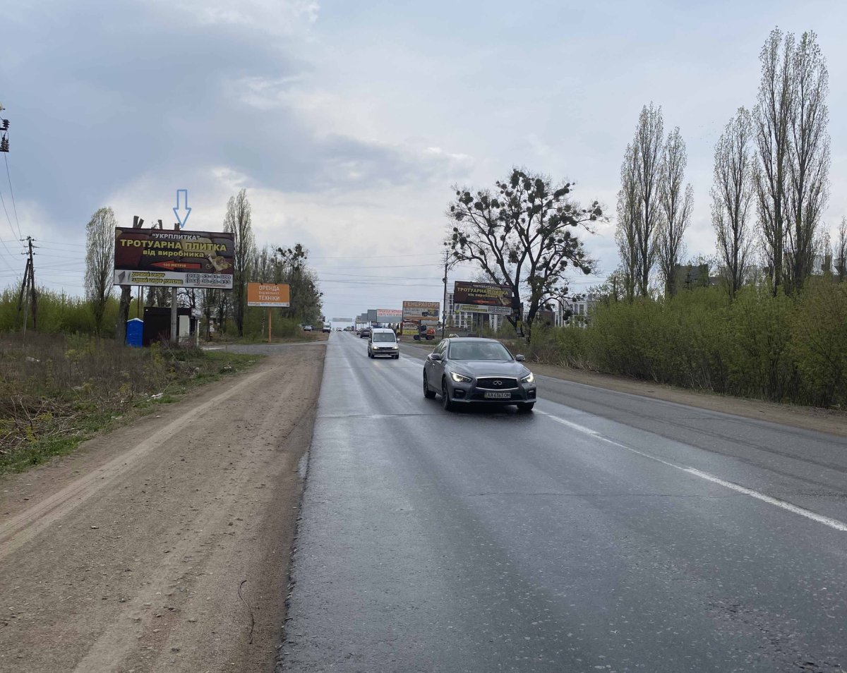 Білборд №269795 в місті Святопетрівське (Київська область), розміщення зовнішнішньої реклами, IDMedia-оренда найнижчі ціни!