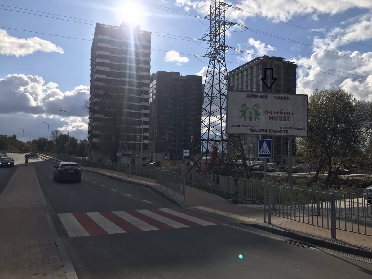`Билборд №269845 в городе Ирпень (Киевская область), размещение наружной рекламы, IDMedia-аренда по самым низким ценам!`
