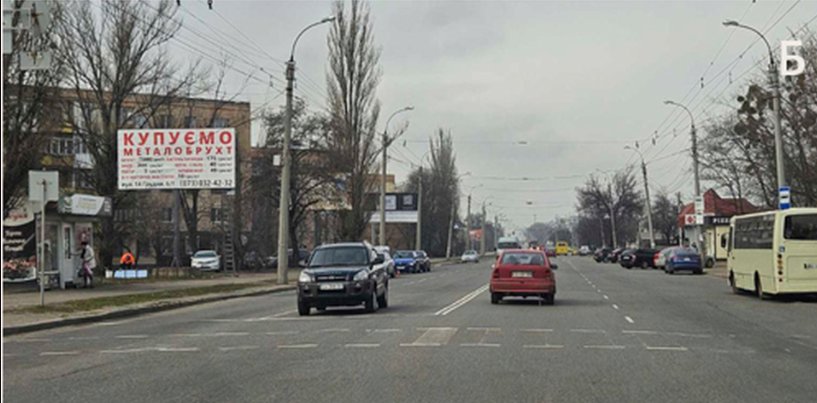 `Билборд №270003 в городе Черкассы (Черкасская область), размещение наружной рекламы, IDMedia-аренда по самым низким ценам!`