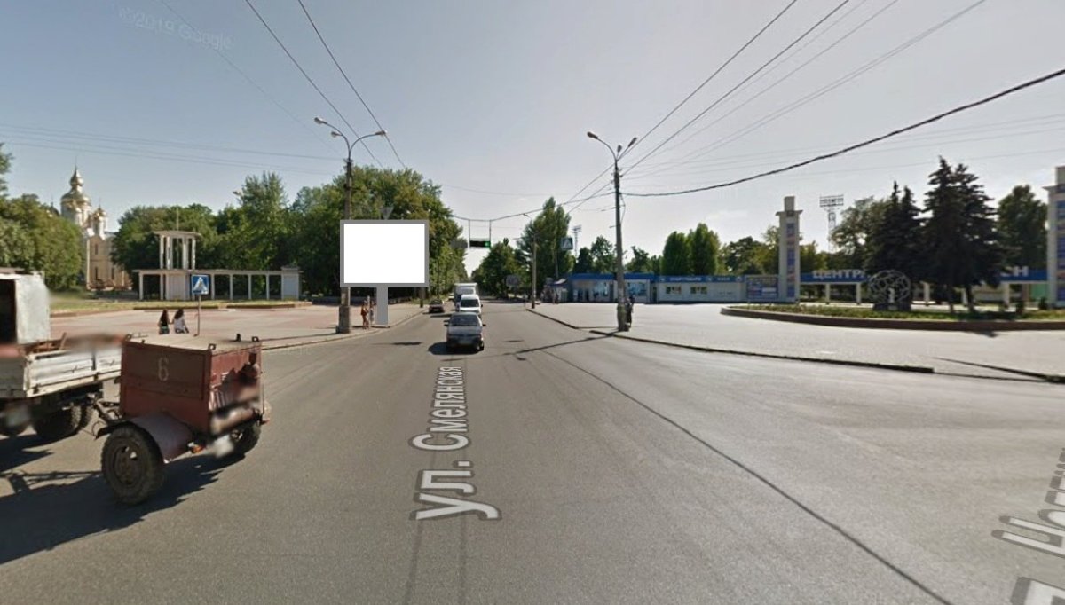 `Бэклайт №270020 в городе Черкассы (Черкасская область), размещение наружной рекламы, IDMedia-аренда по самым низким ценам!`