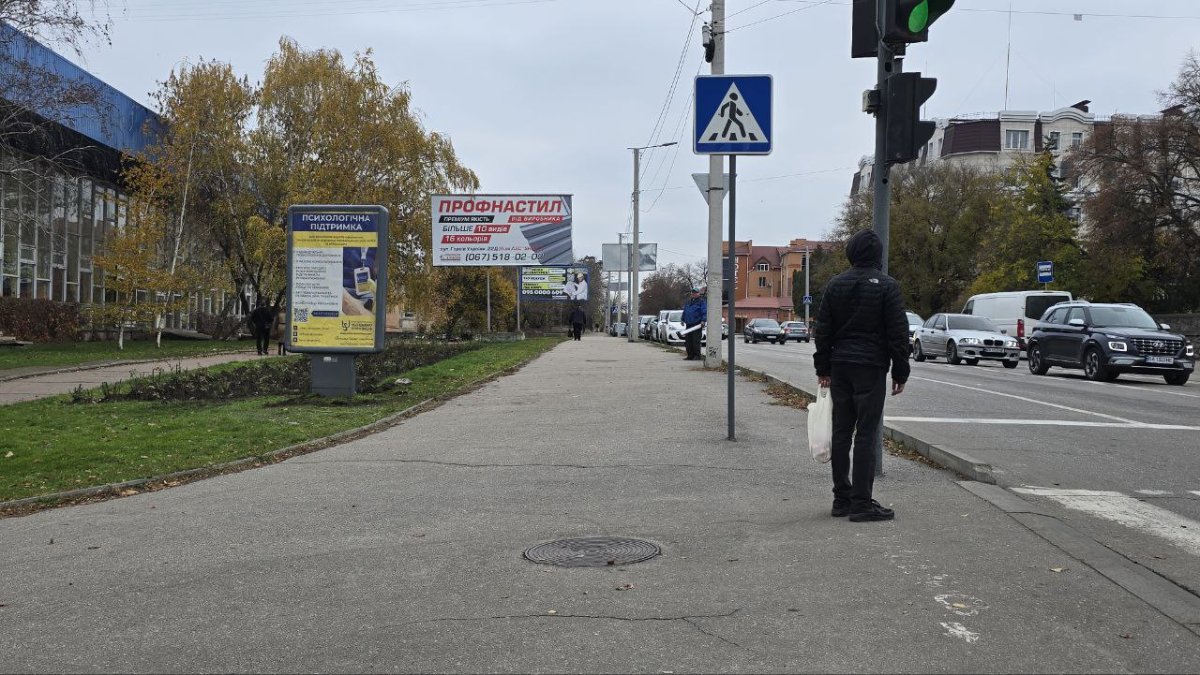 `Ситилайт №270231 в городе Кропивницкий (Кировоградская область), размещение наружной рекламы, IDMedia-аренда по самым низким ценам!`