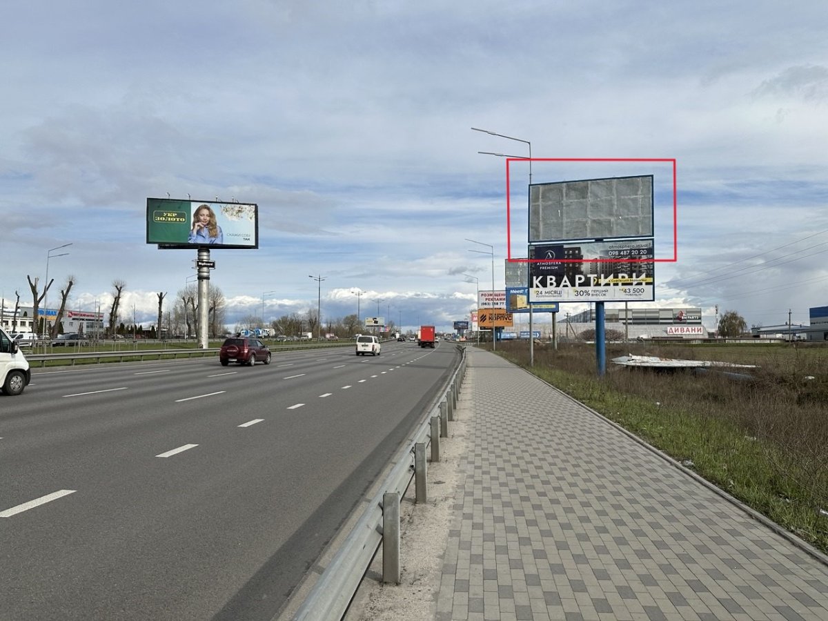 `Билборд №270259 в городе Софиевская Борщаговка (Киевская область), размещение наружной рекламы, IDMedia-аренда по самым низким ценам!`