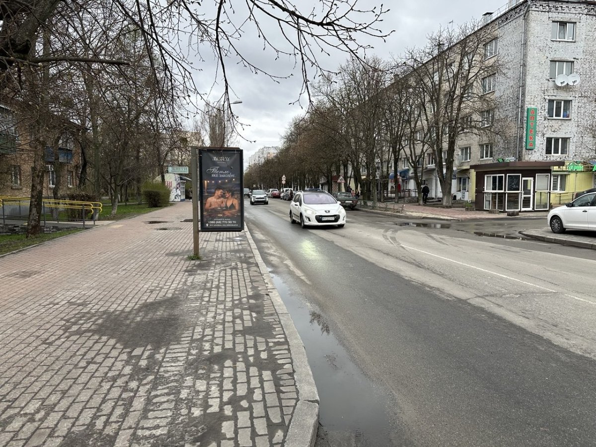 Сітілайт №270290 в місті Вишневе (Київська область), розміщення зовнішнішньої реклами, IDMedia-оренда найнижчі ціни!