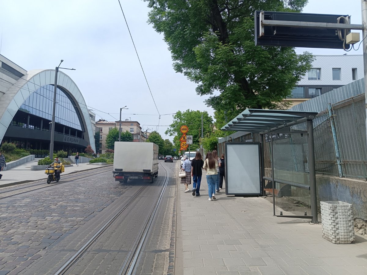 Сітілайт №270473 в місті Львів (Львівська область), розміщення зовнішнішньої реклами, IDMedia-оренда найнижчі ціни!