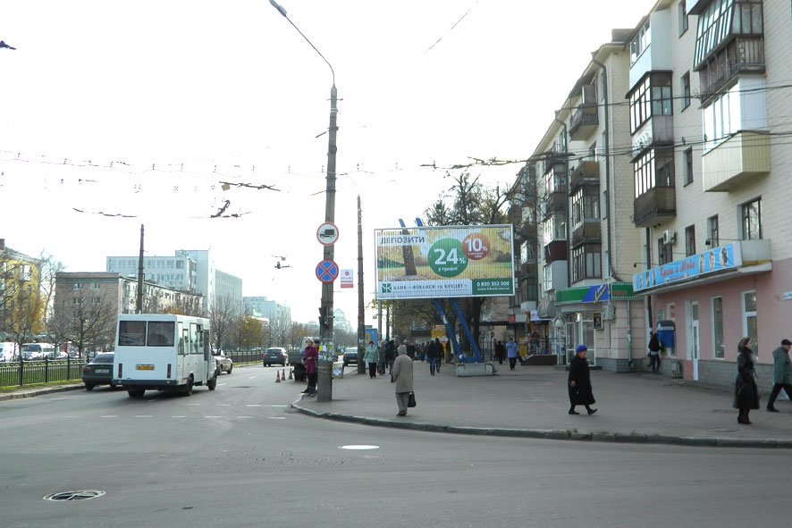 Білборд формат Призма 3x6 №27182 в городе Полтава (Полтавська область) Білборд №27182 в місті Полтава (Полтавська область), розміщення зовнішнішньої реклами, IDMedia-оренда найнижчі ціни!
