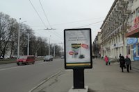 `Ситилайт №27368 в городе Полтава (Полтавская область), размещение наружной рекламы, IDMedia-аренда по самым низким ценам!`