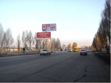 `Билборд №44493 в городе Мариуполь (Донецкая область), размещение наружной рекламы, IDMedia-аренда по самым низким ценам!`