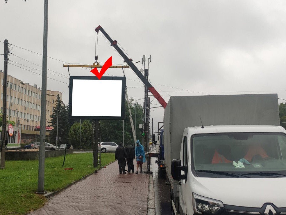 Бэклайт формат 2,30х3,14 №44835 в городе Львов (Львовская область) `Бэклайт №44835 в городе Львов (Львовская область), размещение наружной рекламы, IDMedia-аренда по самым низким ценам!`