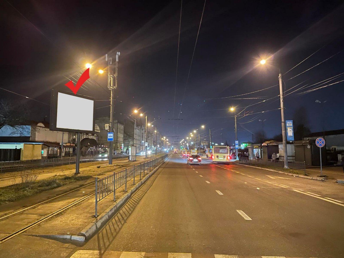 Скролл формат 2,30х3,14 №44871 в городе Львов (Львовская область) `Скролл №44871 в городе Львов (Львовская область), размещение наружной рекламы, IDMedia-аренда по самым низким ценам!`