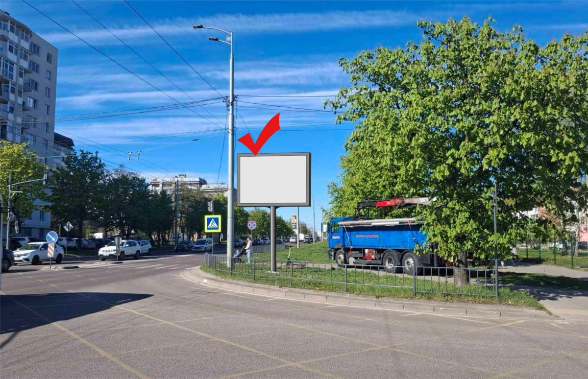 Скрол №44893 в місті Львів (Львівська область), розміщення зовнішнішньої реклами, IDMedia-оренда найнижчі ціни!