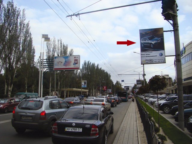Сітілайт №46409 в місті Донецьк (Донецька область), розміщення зовнішнішньої реклами, IDMedia-оренда найнижчі ціни!