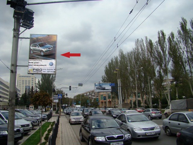 Сітілайт №46410 в місті Донецьк (Донецька область), розміщення зовнішнішньої реклами, IDMedia-оренда найнижчі ціни!