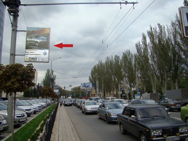 Сітілайт №46414 в місті Донецьк (Донецька область), розміщення зовнішнішньої реклами, IDMedia-оренда найнижчі ціни!