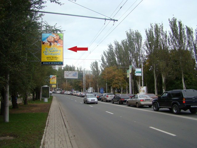 Сітілайт №46430 в місті Донецьк (Донецька область), розміщення зовнішнішньої реклами, IDMedia-оренда найнижчі ціни!