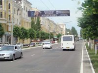 Растяжка №46675 в городе Макеевка (Донецкая область), размещение наружной рекламы, IDMedia-аренда по самым низким ценам!