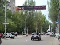 Растяжка №46684 в городе Макеевка (Донецкая область), размещение наружной рекламы, IDMedia-аренда по самым низким ценам!