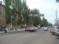 Растяжка №46689 в городе Макеевка (Донецкая область), размещение наружной рекламы, IDMedia-аренда по самым низким ценам!
