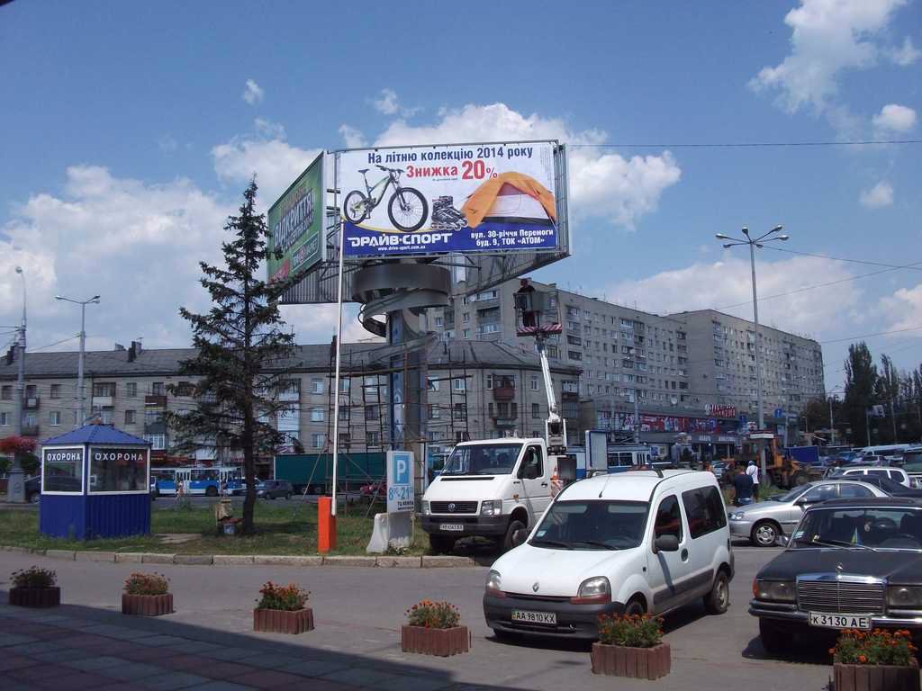 Білборд №46837 в місті Вінниця (Вінницька область), розміщення зовнішнішньої реклами, IDMedia-оренда найнижчі ціни!