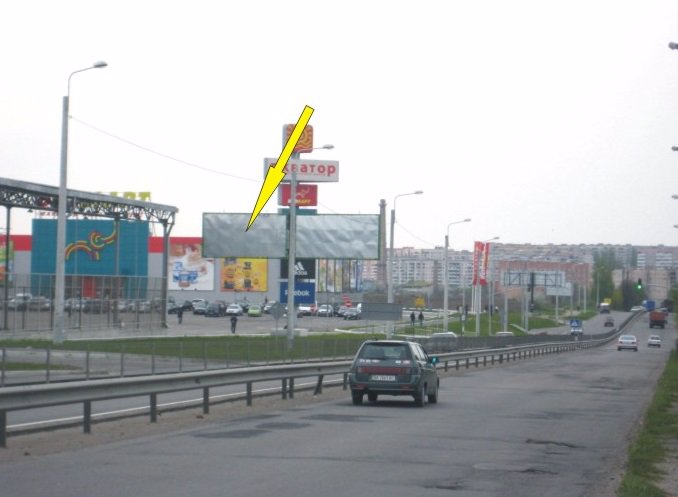 Білборд формат 3x6 №50337 в городе Рівне (Рівненська область) Білборд №50337 в місті Рівне (Рівненська область), розміщення зовнішнішньої реклами, IDMedia-оренда найнижчі ціни!