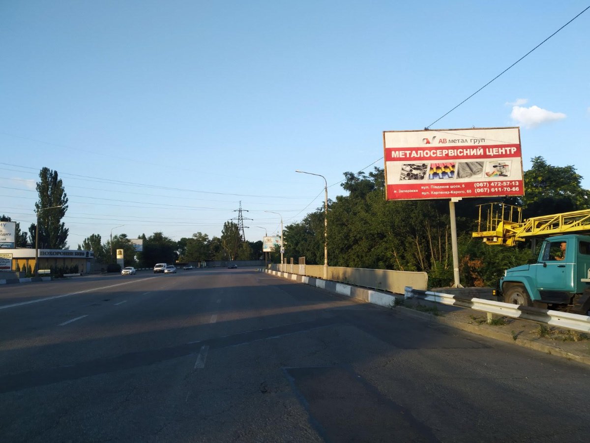 Білборд формат 3х6 №5142 в городе Запоріжжя (Запорізька область) Білборд №5142 в місті Запоріжжя (Запорізька область), розміщення зовнішнішньої реклами, IDMedia-оренда найнижчі ціни!