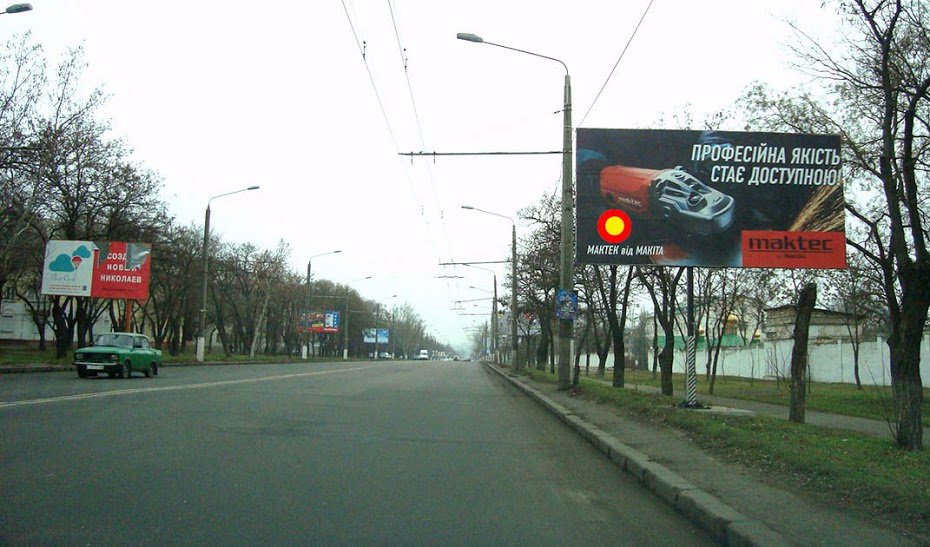 `Билборд №5215 в городе Николаев (Николаевская область), размещение наружной рекламы, IDMedia-аренда по самым низким ценам!`