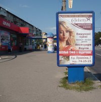 Ситилайт в городе Кременчуг #52543 по адресу Свободи (зуп. "Водоканал" в центр) `Ситилайт №52543 в городе Кременчуг (Полтавская область), размещение наружной рекламы, IDMedia-аренда по самым низким ценам!`