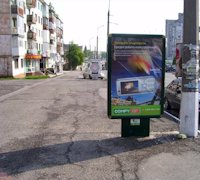 Ситилайт в городе Кременчуг #52549 по адресу Свободи пр., 16 `Ситилайт №52549 в городе Кременчуг (Полтавская область), размещение наружной рекламы, IDMedia-аренда по самым низким ценам!`