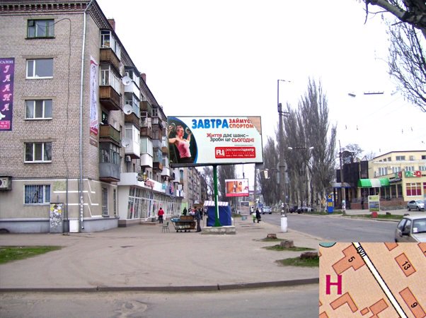 Билборд формат 3x6 №52581 в городе Кременчуг (Полтавская область) `Билборд №52581 в городе Кременчуг (Полтавская область), размещение наружной рекламы, IDMedia-аренда по самым низким ценам!`